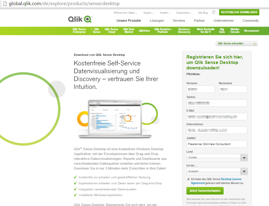 Можно ли установить qlik sense desktop на mac os x